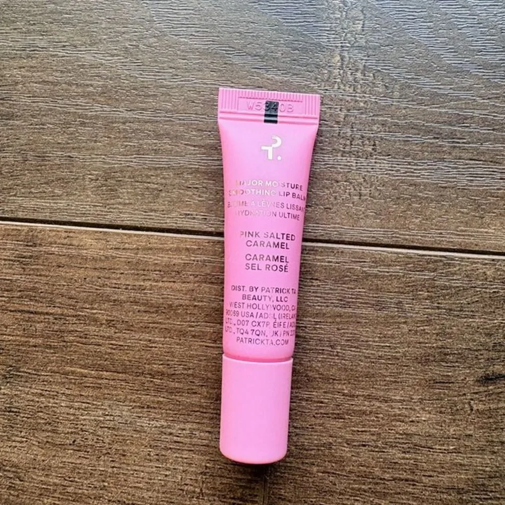 Patrick Ta Major Moisture Smoothing Lip Balm - Pink Salted Caramel 5ml/0.17 oz